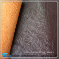 Flocking PU artifical leather for sofa
